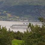 Panorama View Along The Fjord In Stryn * Blakset