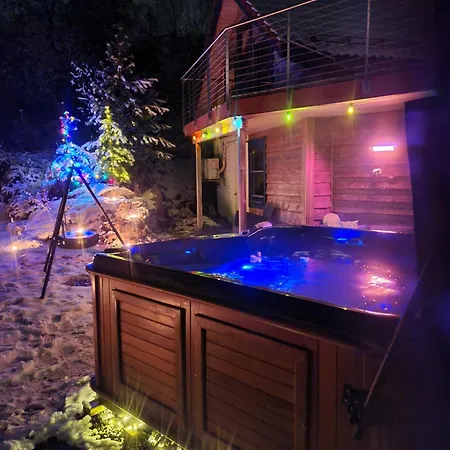 Panorama View Along The Fjord In Stryn Blakset