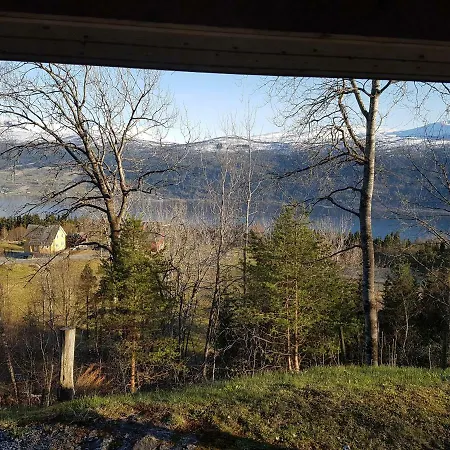 Panorama View Along The Fjord In Stryn *