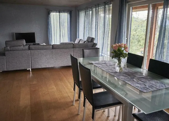 Panorama View Along The Fjord In Stryn Villa Blakset