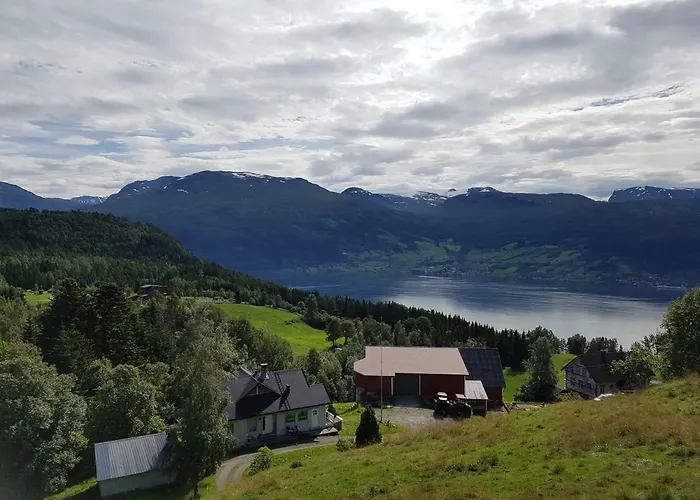 Panorama View Along The Fjord In Stryn Villa Blakset